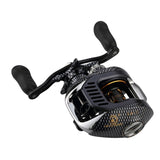 6.3: 1 Fishing Reel 13 Ball Bearing Large Line Capacity Light Weight Left-Handed Right-handed Bait Casting