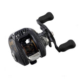 6.3: 1 Fishing Reel 13 Ball Bearing Large Line Capacity Light Weight Left-Handed Right-handed Bait Casting