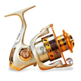 Nacatin NA1000-7000 12BB 5.2: 1 Metal Spinning Fishing Reel Wheel For Fly Reel