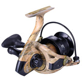 Fishing Reel Camouflage Metal Spool Catfish Reel