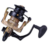 Fishing Reel Camouflage Metal Spool Catfish Reel