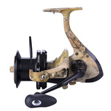 Fishing Reel Camouflage Metal Spool Catfish Reel