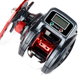 Fishing Reel with Line Counter 16 + 1 Ball Bearings Digital Display Fishing Reel