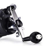 3000L-4000L Real 3BB 3.8: 1 Black Metal Reel Right Hand Casting Fishing Reel
