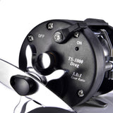 3000L-4000L Real 3BB 3.8: 1 Black Metal Reel Right Hand Casting Fishing Reel