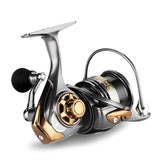 Quality Metal Fishing Reel 2000-3000-5000 6 + 1BB 7.1: 1 Spinning Reel For Carp Fishing