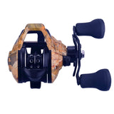 Camouflage Fishing Reel 3000 Metal Spool Brake 6 kg High Speed 7.2:1 Magnetic Brake Bait Casting Reel
