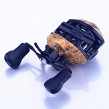 Camouflage Fishing Reel 3000 Metal Spool Brake 6 kg High Speed 7.2:1 Magnetic Brake Bait Casting Reel