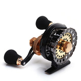 Metal Aluminum Alloy Reel 2/3 WT left right Fly Wheel 65cm 6 + 1BB Reel