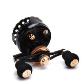 Metal Aluminum Alloy Reel 2/3 WT left right Fly Wheel 65cm 6 + 1BB Reel