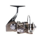 KM1000-7000 Series 13 Ball Bearings Fishing Reel 5.2: 1 4.9: 1 Left Right Interchangeable Fishing Reel