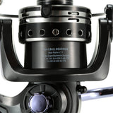 11 + 1BB Fishing Reel GT4: 7: 1 Right / Left Handle Double Brake System Fishing Rod Reel