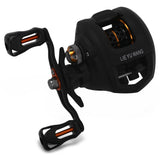 10 + 1BB 6.3: 1 Fishing Reel Right / Left Hand Water Drop Wheel Bait Casting Reel Metal Handle