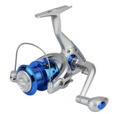 Fishing Reel SA 1000-7000 Steel Ball Bearing 5.5: 1 Gold Spinning Casting Reel