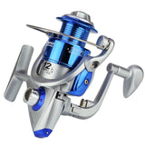 Fishing Reel SA 1000-7000 Steel Ball Bearing 5.5: 1 Gold Spinning Casting Reel