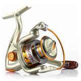 Nacatin NA1000-7000 12BB 5.2: 1 Metal Spinning Fishing Reel Wheel For Fly Reel